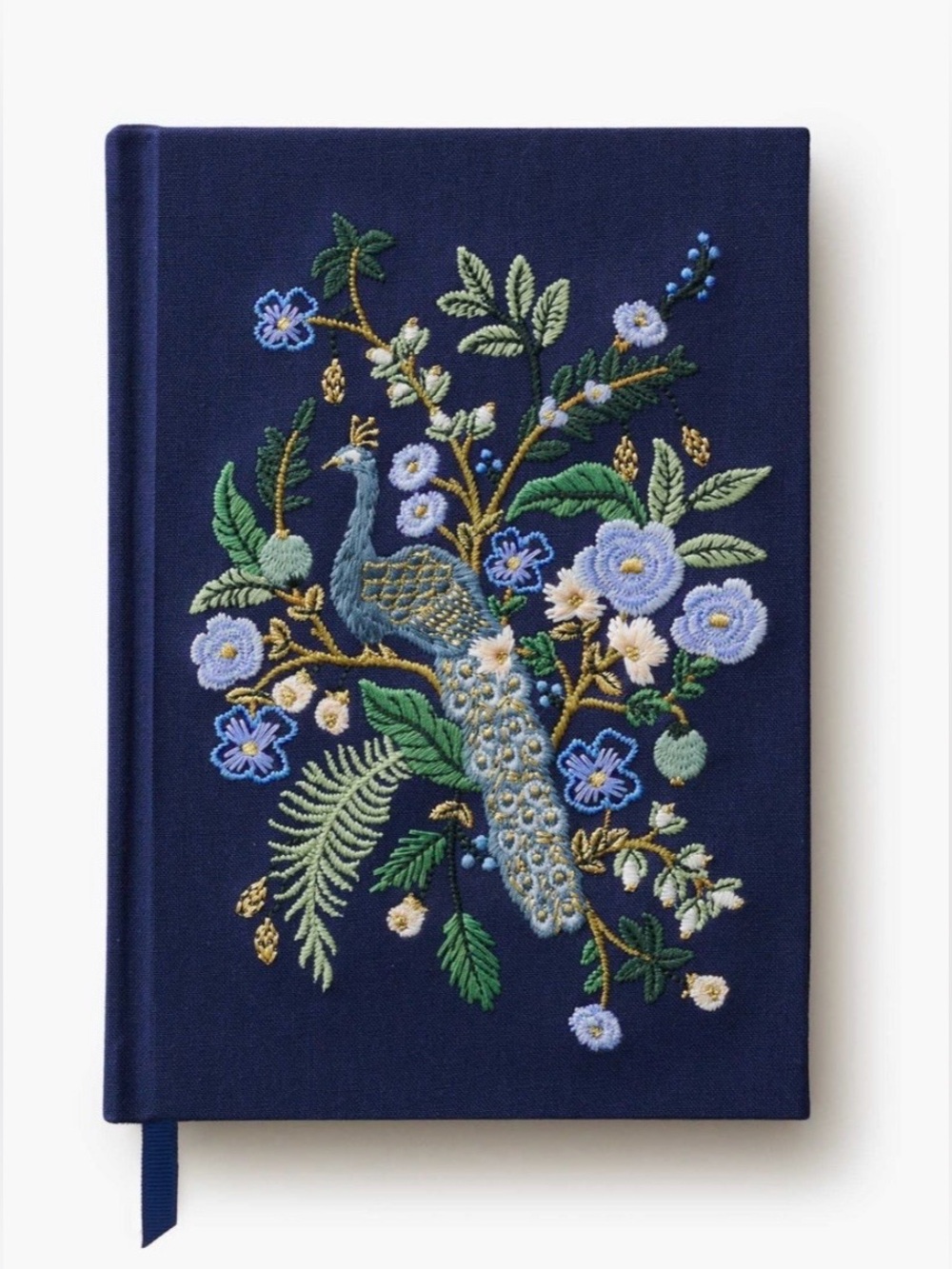 Rifle Paper Co. Embroidered Peacock Journal